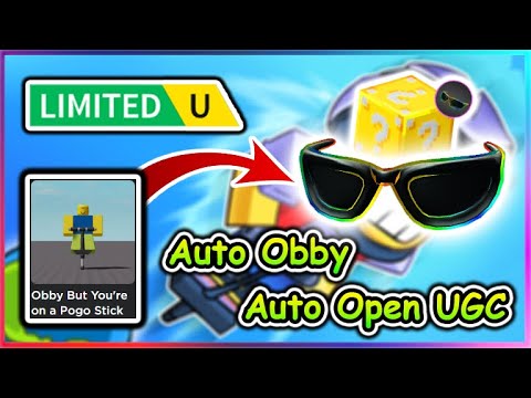 Obby But You're on a Pogo Stick Script - Auto Obby