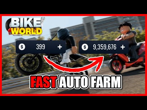 🔥OP BikeWorld Script • Fast Auto Farm