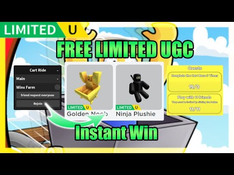 [FREE LIMITED UGC] Cart Ride Script • Instant Win