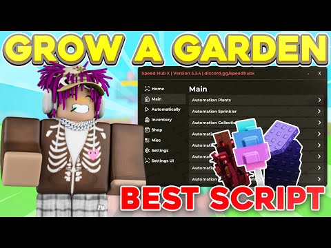 BEST KEYLESS GROW A GARDEN SCRIPT🌕 | Server Hop, Buy Candy Blossom, AutoFarm