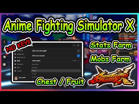 Anime Fighting Simulator X Script - Auto Farm Stats