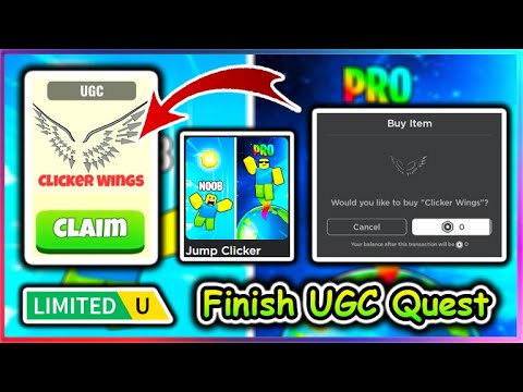 Jump Clicker Script - Finish UGC Quest