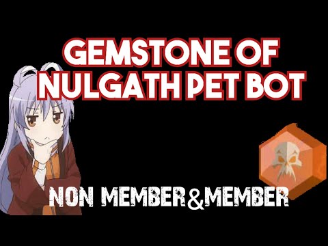 AQW gemstone  nulgath pet bot(non member&member)