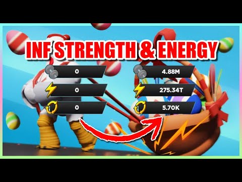 Strongman Simulator Script • Inf Strength, Energy (Fast Farm)