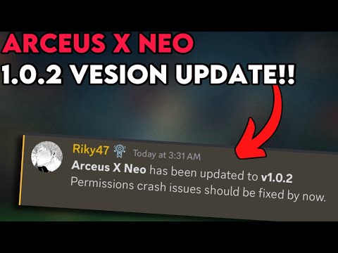 ARCEUS NEW UPDATE 1.0.2