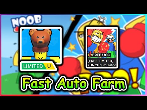 PUNCH Simulator Script - Fast Auto Farm