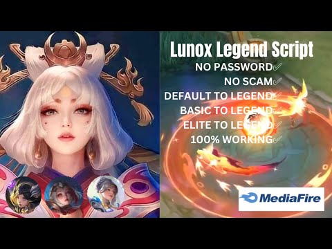 Basic To Legend Skin Lunox Divine Goddess Script Download 