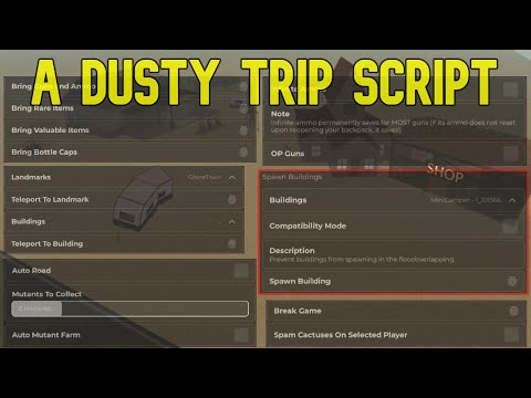 a dusty trip script op