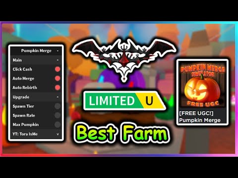 [🎃UGC LIMITED] Roblox Pumpkin Merge Simulator Script - Best Farm