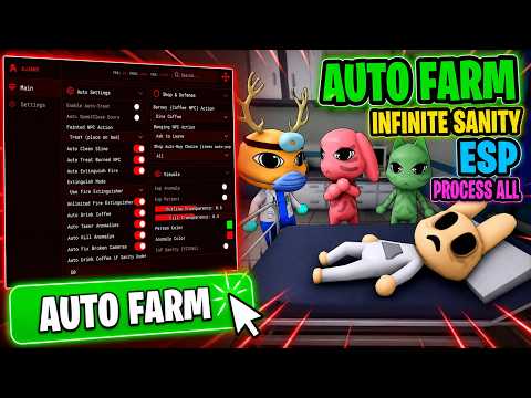 🧪 Animal Hospital Script | AUTO FARM, INFINITE SANITY, ESP, PROCESS ALL & More! | 2026