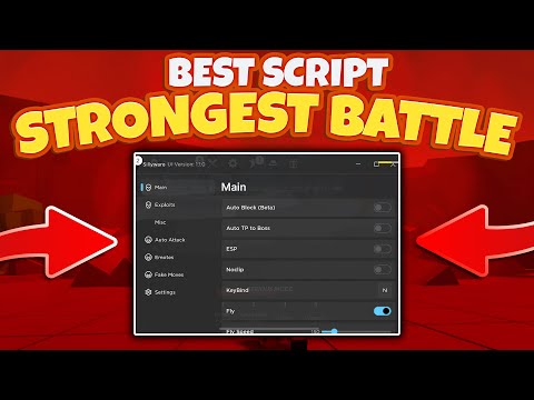 The *BEST* The Strongest Battlegrounds Script