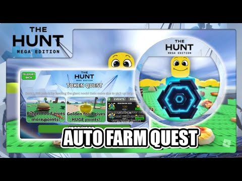 The Hunt Mega Edition Eat the World Script • Auto Farm Quest 2025